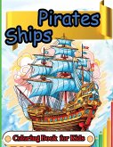 Pirates Ships Coloring Book for Kids