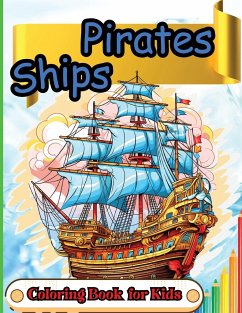 Pirates Ships Coloring Book for Kids - Peter