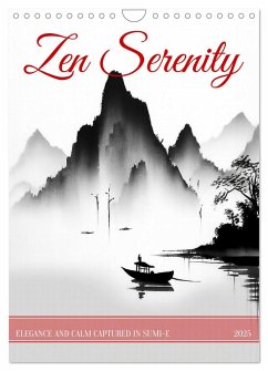 Zen Serenity (Wall Calendar 2025 DIN A4 portrait), CALVENDO 12 Month Wall Calendar