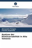 Analyse der Klimavariabilität in Alta Valsesia