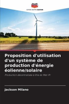 Proposition d'utilisation d'un système de production d'énergie éolienne/solaire - Milano, Jackson
