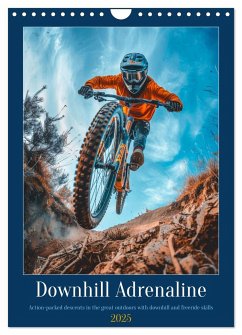 Downhill Adrenaline (Wall Calendar 2025 DIN A4 portrait), CALVENDO 12 Month Wall Calendar - Waurick, Kerstin