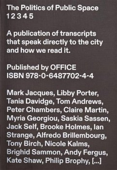 Cover The Politics of Public Space