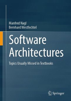 Software Architectures (eBook, PDF) - Nagl, Manfred; Westfechtel, Bernhard