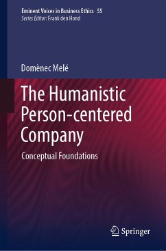 The Humanistic Person-centered Company (eBook, PDF) - Melé, Domènec