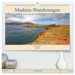 Madeira-Wanderungen (hochwertiger Premium Wandkalender 2025 DIN A2 quer), Kunstdruck in Hochglanz