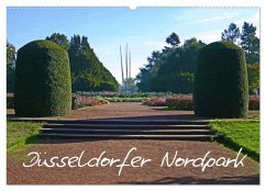 Düsseldorfer Nordpark (Wandkalender 2025 DIN A2 quer), CALVENDO Monatskalender