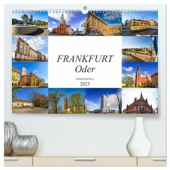 Frankfurt Oder Impressionen (hochwertiger Premium Wandkalender 2025 DIN A2 quer), Kunstdruck in Hochglanz - Calvendo;Meutzner, Dirk