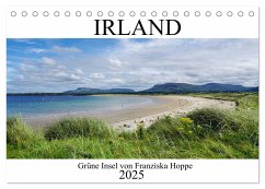 Grüne Insel - Irland (Tischkalender 2025 DIN A5 quer), CALVENDO Monatskalender