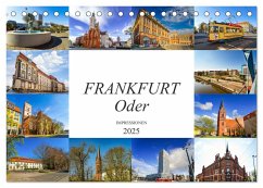Frankfurt Oder Impressionen (Tischkalender 2025 DIN A5 quer), CALVENDO Monatskalender - Calvendo;Meutzner, Dirk