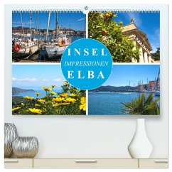 Insel Elba Impressionen (hochwertiger Premium Wandkalender 2025 DIN A2 quer), Kunstdruck in Hochglanz - Calvendo;J. Richtsteig, Walter