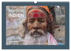 Nordost INDIEN Assam und Arunachal Pradesh (Wandkalender 2025 DIN A3 quer), CALVENDO Monatskalender - Calvendo;Bergermann, Manfred