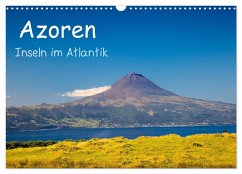 Azoren - Inseln im Atlantik (Wandkalender 2025 DIN A3 quer), CALVENDO Monatskalender - Calvendo;Jost, S.