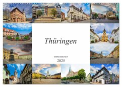 Thüringen Impressionen (Wandkalender 2025 DIN A2 quer), CALVENDO Monatskalender - Calvendo;Meutzner, Dirk
