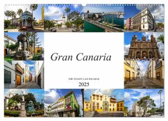 Gran Canaria Die Stadt Las Palmas (Wandkalender 2025 DIN A2 quer), CALVENDO Monatskalender - Calvendo;Meutzner, Dirk