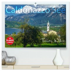 Caldonazzo See (hochwertiger Premium Wandkalender 2025 DIN A2 quer), Kunstdruck in Hochglanz - Calvendo;Willerer, Thomas