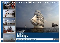 Analoge Fotografie Tall Ships Sail 1995 Bremerhaven (Wandkalender 2025 DIN A4 quer), CALVENDO Monatskalender - Calvendo;Harhaus, Helmut