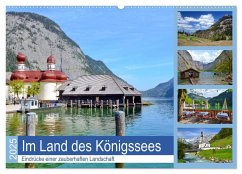 Im Land des Königssees (Wandkalender 2025 DIN A2 quer), CALVENDO Monatskalender