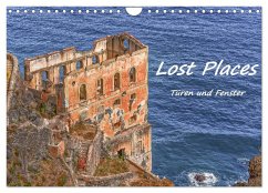 Lost Places - Türen und Fenster (Wandkalender 2025 DIN A4 quer), CALVENDO Monatskalender