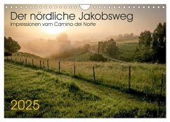 Der nördliche Jakobsweg (Wandkalender 2025 DIN A4 quer), CALVENDO Monatskalender