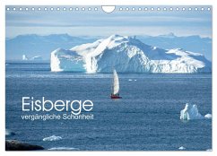 Eisberge - vergängliche Schönheit (Wandkalender 2025 DIN A4 quer), CALVENDO Monatskalender - Calvendo;calmbacher, Christiane