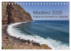 Madeira - Vulkanschönheit im Atlantik (Tischkalender 2025 DIN A5 quer), CALVENDO Monatskalender - Calvendo;Hecker, Rolf