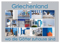 Griechenland - wo die Götter zuhause sind (Wandkalender 2025 DIN A4 quer), CALVENDO Monatskalender - Calvendo;Watzinger, Max