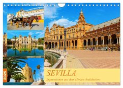 Sevilla - Impressionen aus dem Herzen Andalusiens (Wandkalender 2025 DIN A4 quer), CALVENDO Monatskalender - Calvendo;Müller, Christian