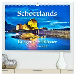 Schottlands Burgen und Schlösser (hochwertiger Premium Wandkalender 2025 DIN A2 quer), Kunstdruck in Hochglanz - Calvendo;Pfaff, Hans-Gerhard