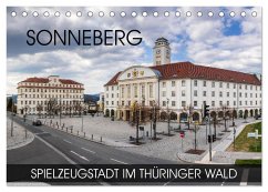 Sonneberg - Spielzeugstadt im Thüringer Wald (Tischkalender 2025 DIN A5 quer), CALVENDO Monatskalender - Calvendo;Thoermer, Val