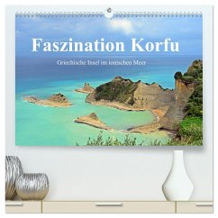 Faszination Korfu (hochwertiger Premium Wandkalender 2025 DIN A2 quer), Kunstdruck in Hochglanz