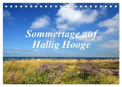 Sommertage auf Hallig Hooge (Tischkalender 2025 DIN A5 quer), CALVENDO Monatskalender - Calvendo;Sarnade