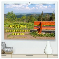 Bad Sachsa - Landschaftsmomente im Südharz (hochwertiger Premium Wandkalender 2025 DIN A2 quer), Kunstdruck in Hochglanz