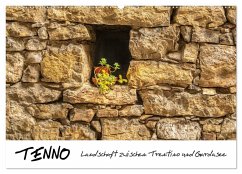 Tenno - Landschaft zwischen Trentino und Gardasee (Wandkalender 2025 DIN A2 quer), CALVENDO Monatskalender