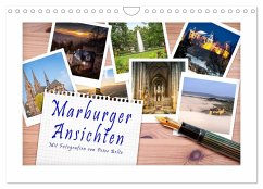 Marburger Ansichten (Wandkalender 2025 DIN A4 quer), CALVENDO Monatskalender - Calvendo;Beltz, Peter