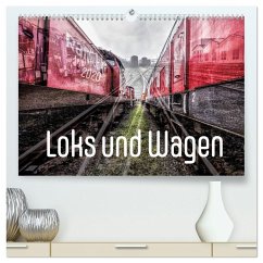 Loks und Wagen (hochwertiger Premium Wandkalender 2025 DIN A2 quer), Kunstdruck in Hochglanz