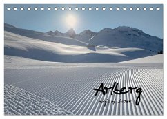 Arlberg - magic of winter (Tischkalender 2025 DIN A5 quer), CALVENDO Monatskalender