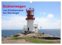 Südnorwegen - von Kristiansand bis Stavanger (Wandkalender 2025 DIN A3 quer), CALVENDO Monatskalender