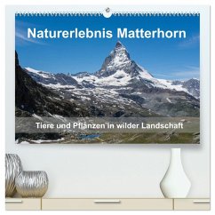 Naturerlebnis Matterhorn (hochwertiger Premium Wandkalender 2025 DIN A2 quer), Kunstdruck in Hochglanz