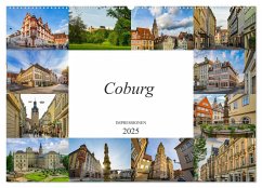 Coburg Impressionen (Wandkalender 2025 DIN A2 quer), CALVENDO Monatskalender