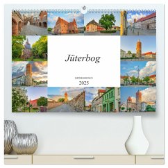 Jüterbog Impressionen (hochwertiger Premium Wandkalender 2025 DIN A2 quer), Kunstdruck in Hochglanz