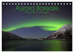 Aurora Borealis: Polarlichter in Norwegen (Tischkalender 2025 DIN A5 quer), CALVENDO Monatskalender - Calvendo;Weiß, Elmar