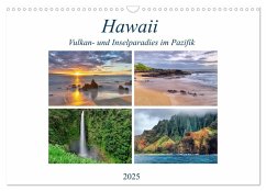 Hawaii - Vulkan- und Inselparadies im Pazifik (Wandkalender 2025 DIN A3 quer), CALVENDO Monatskalender