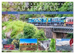 Australien - Metropolen ¿ Outback ¿ Regenwald ¿ Koalas (Tischkalender 2025 DIN A5 quer), CALVENDO Monatskalender