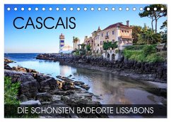 CASCAIS - die schönsten Badeorte Lissabons (Tischkalender 2025 DIN A5 quer), CALVENDO Monatskalender - Calvendo;Thoermer, Val