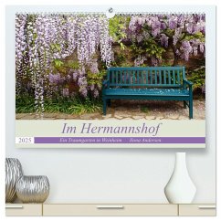 Im Hermannshof - Ein Traumgarten in Weinheim (hochwertiger Premium Wandkalender 2025 DIN A2 quer), Kunstdruck in Hochglanz - Calvendo;Andersen, Ilona