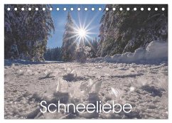 Schneeliebe (Tischkalender 2025 DIN A5 quer), CALVENDO Monatskalender - Calvendo;Saf Photography, Petra