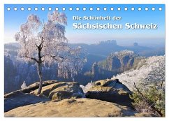 Die Schönheit der Sächsischen Schweiz (Tischkalender 2025 DIN A5 quer), CALVENDO Monatskalender - Calvendo;LianeM