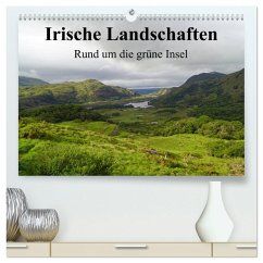 Irische Landschaften - Rund um die grüne Insel (hochwertiger Premium Wandkalender 2025 DIN A2 quer), Kunstdruck in Hochglanz