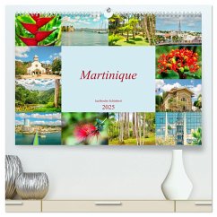 Martinique - karibische Schönheit (hochwertiger Premium Wandkalender 2025 DIN A2 quer), Kunstdruck in Hochglanz